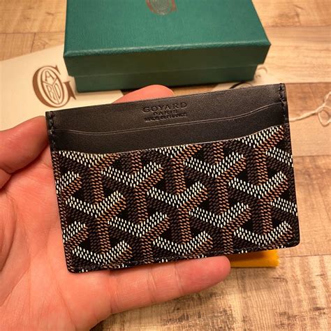 goyard card case|goyard saint sulpice card wallet.